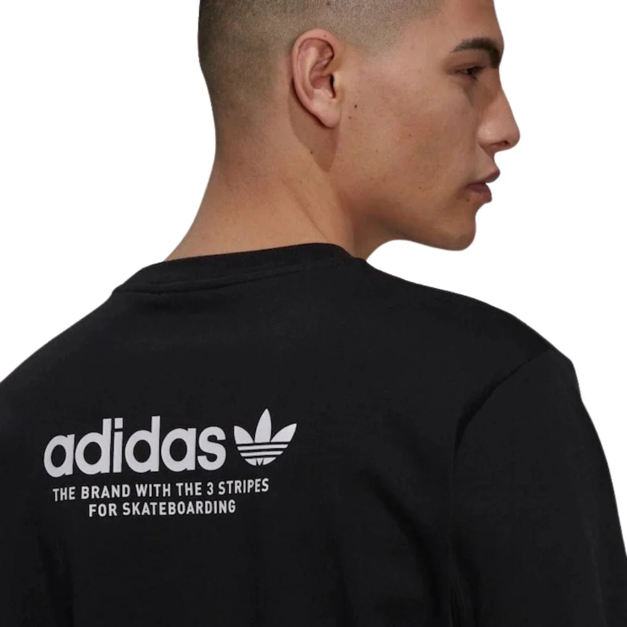 Adidas Skateboarding 4.0 Logo T-Shirt | Black - Image 5