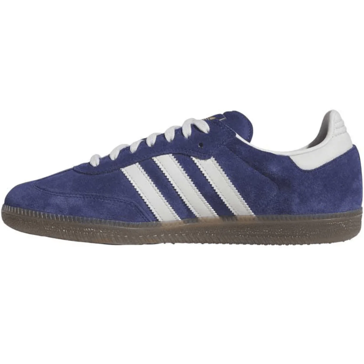 Adidas Skateboarding Samba ADV Skate Shoes | Dark Blue & Grey One - Image 6