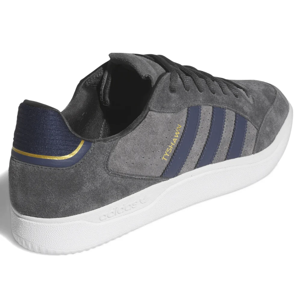 Adidas Skateboarding Tyshawn Low Pro Skate Shoes | Carbon Grey & Grey Five - Image 3