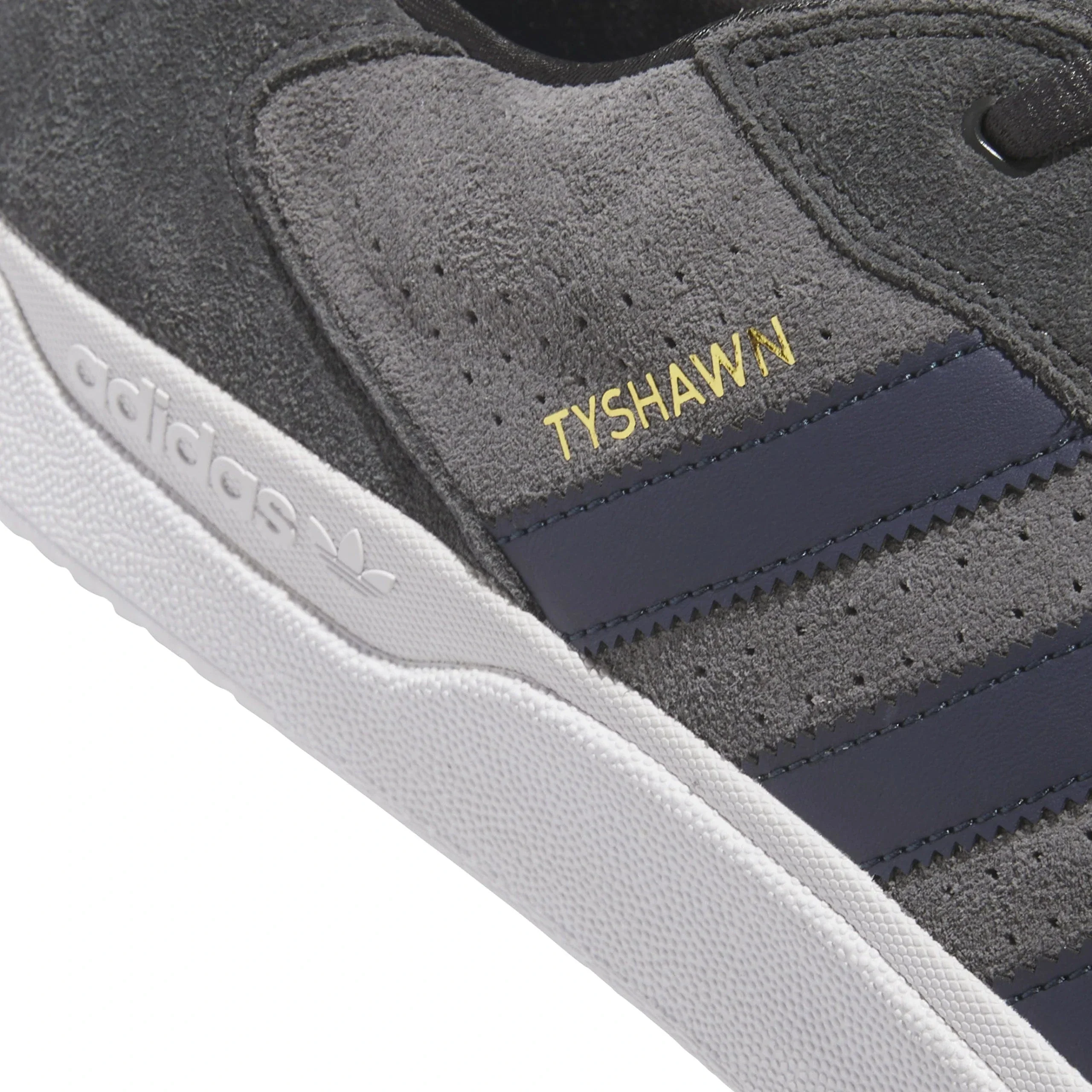 Adidas Skateboarding Tyshawn Low Pro Skate Shoes | Carbon Grey & Grey Five - Image 5