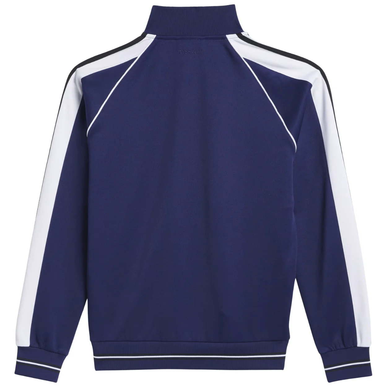 Adidas Skateboarding Tyshawn Track Jacket | Dark Blue, White & Black - Image 3