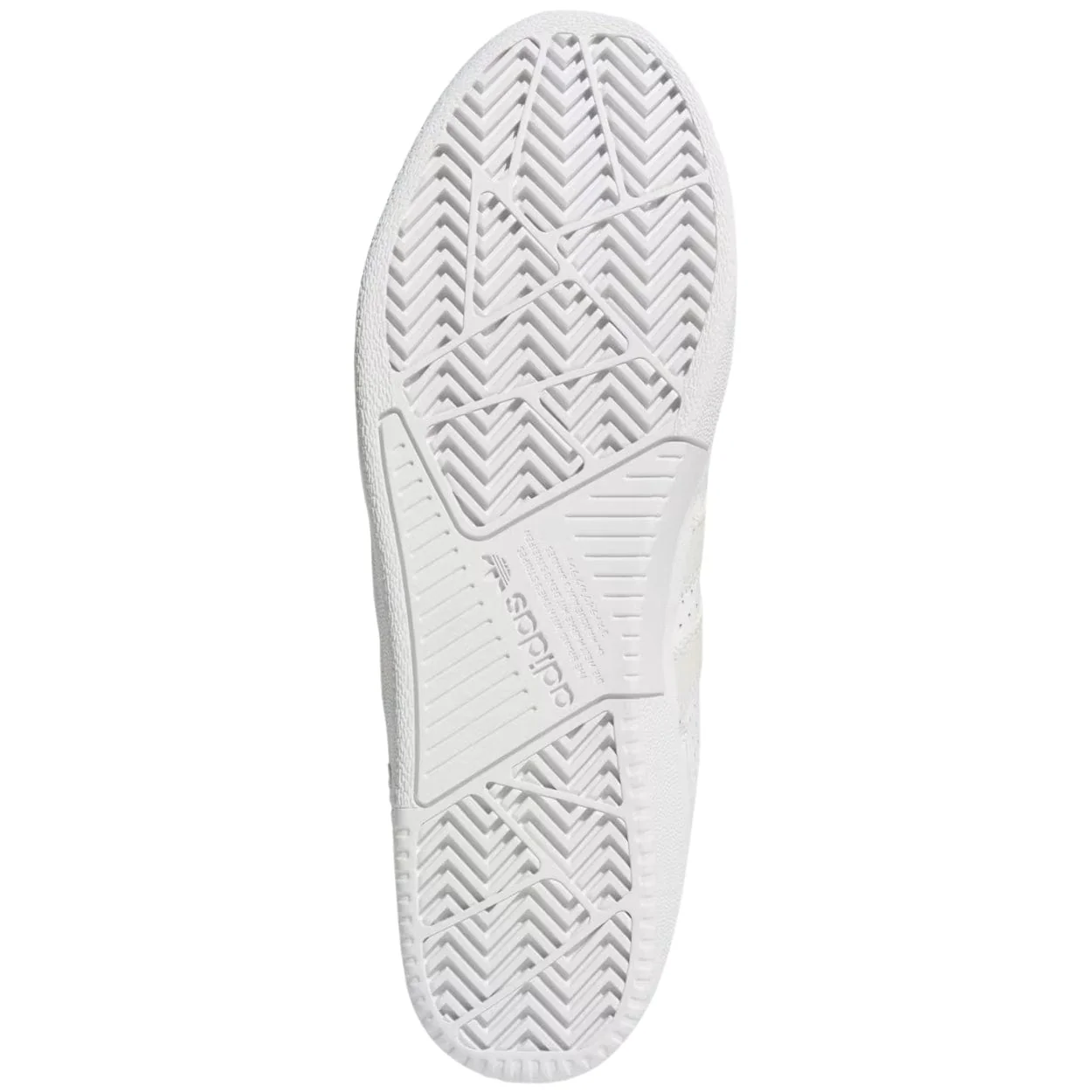 Adidas Tyshawn Low Leather Skate Shoes | Cloud White & Metallic - Image 6