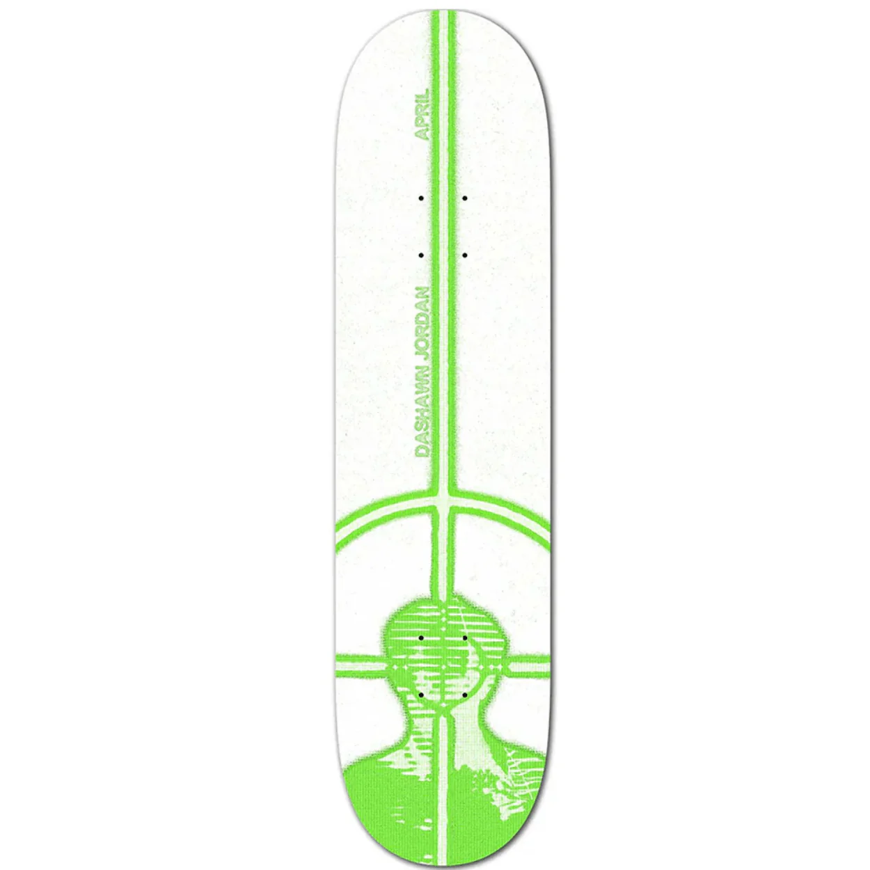 April Dashawn Jordan Aim Skateboard Deck| 8.25"