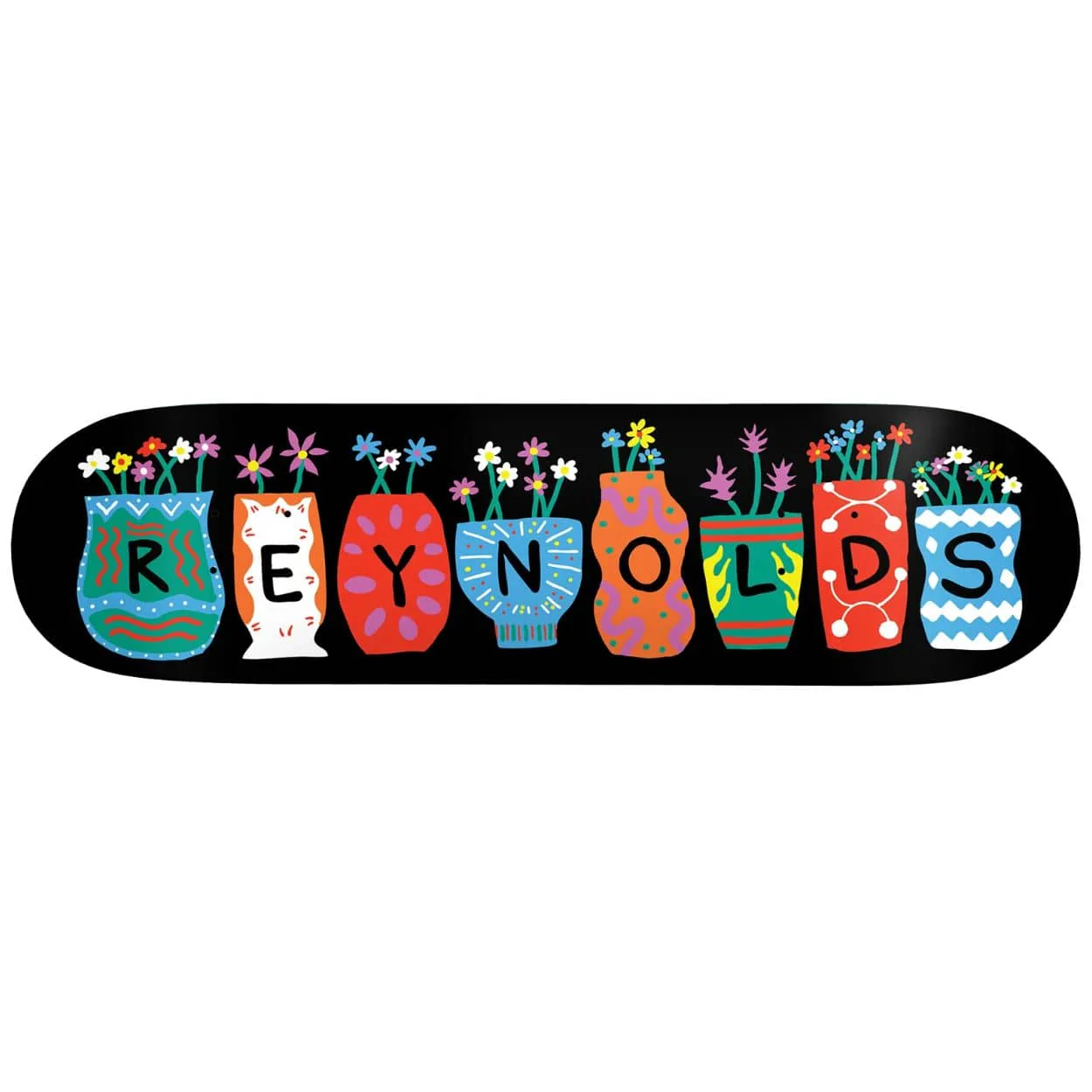 Baker Andrew Reynolds Pots & Flowers Skateboard Deck | 8.5" - Image 2