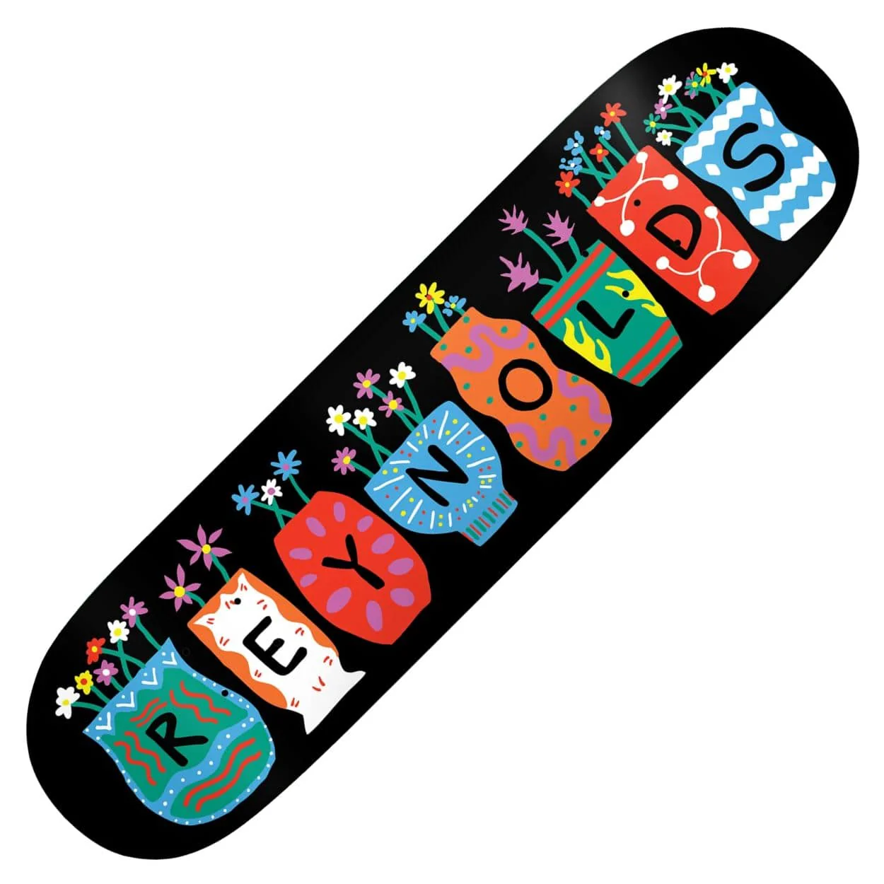 Baker Andrew Reynolds Pots & Flowers Skateboard Deck | 8.5" - Image 3
