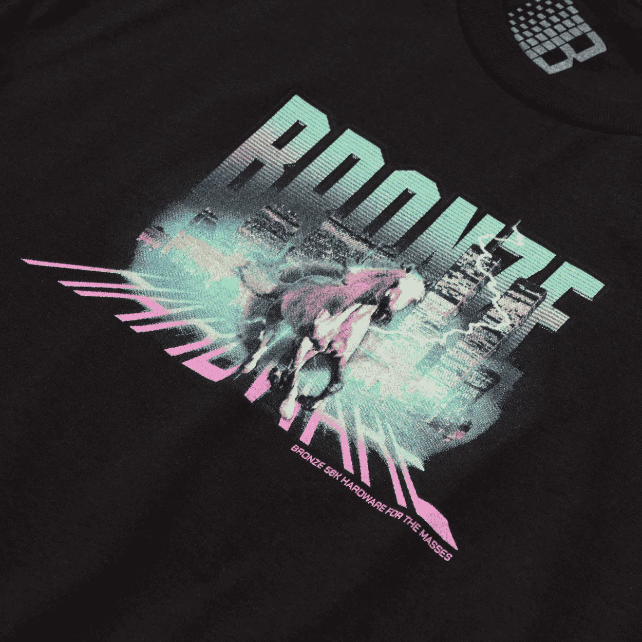 Bronze 56K NYC 2025 T-Shirt | Black - Image 2