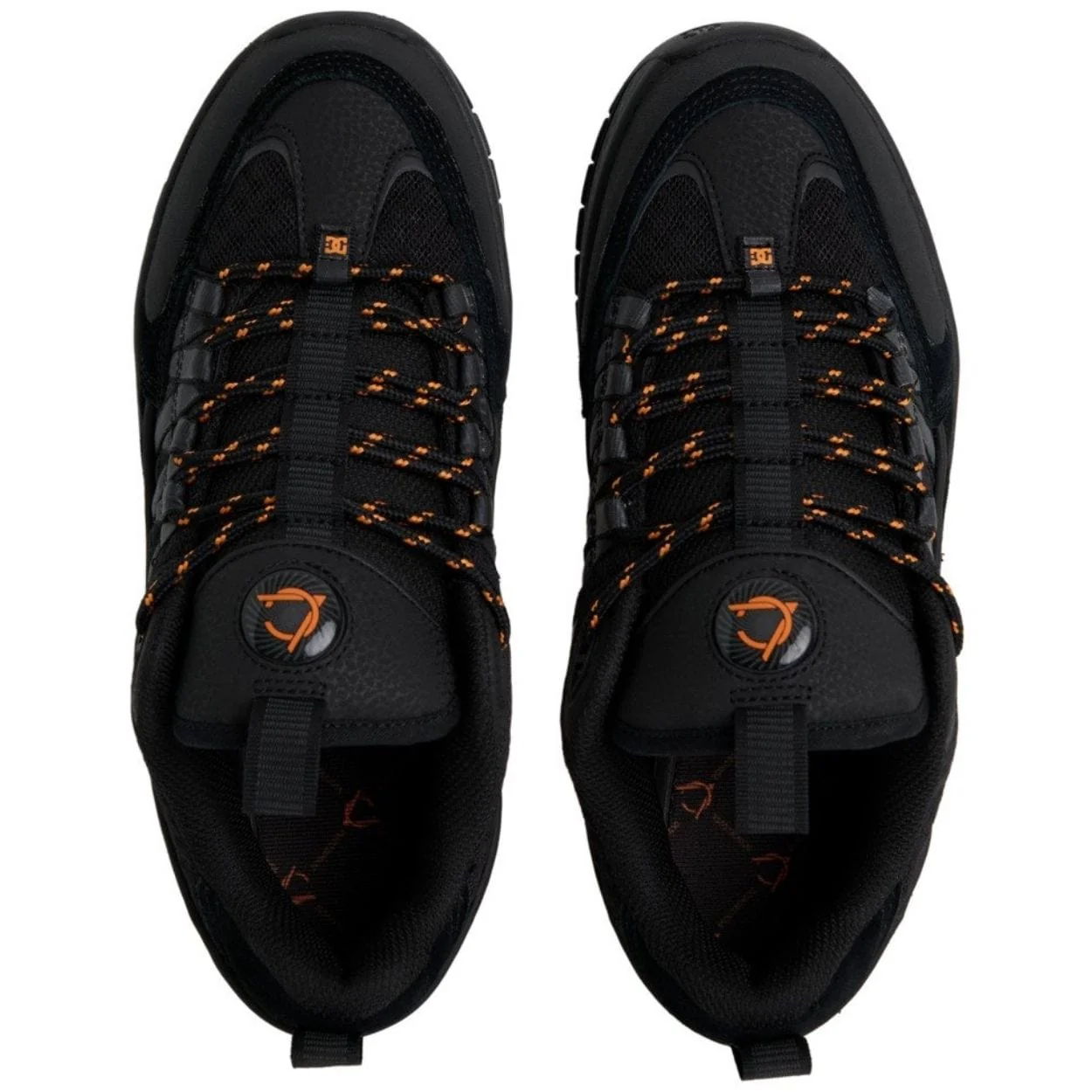DC Shoes Lucien Skate Shoes | Black & Orange - Image 3