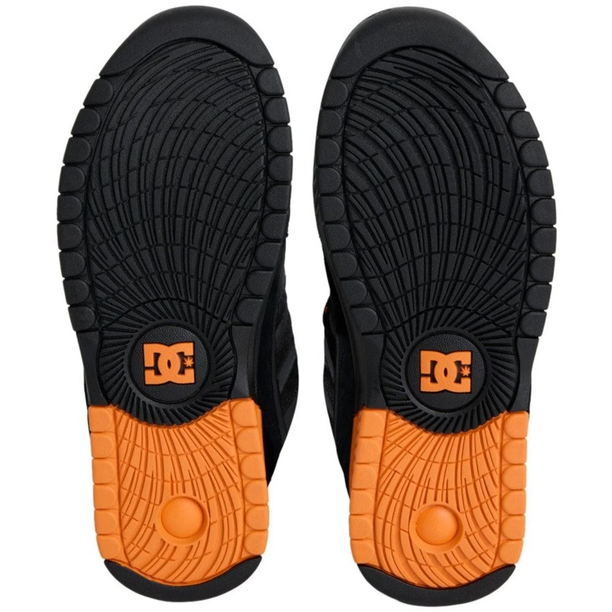 DC Shoes Lucien Skate Shoes | Black & Orange - Image 5