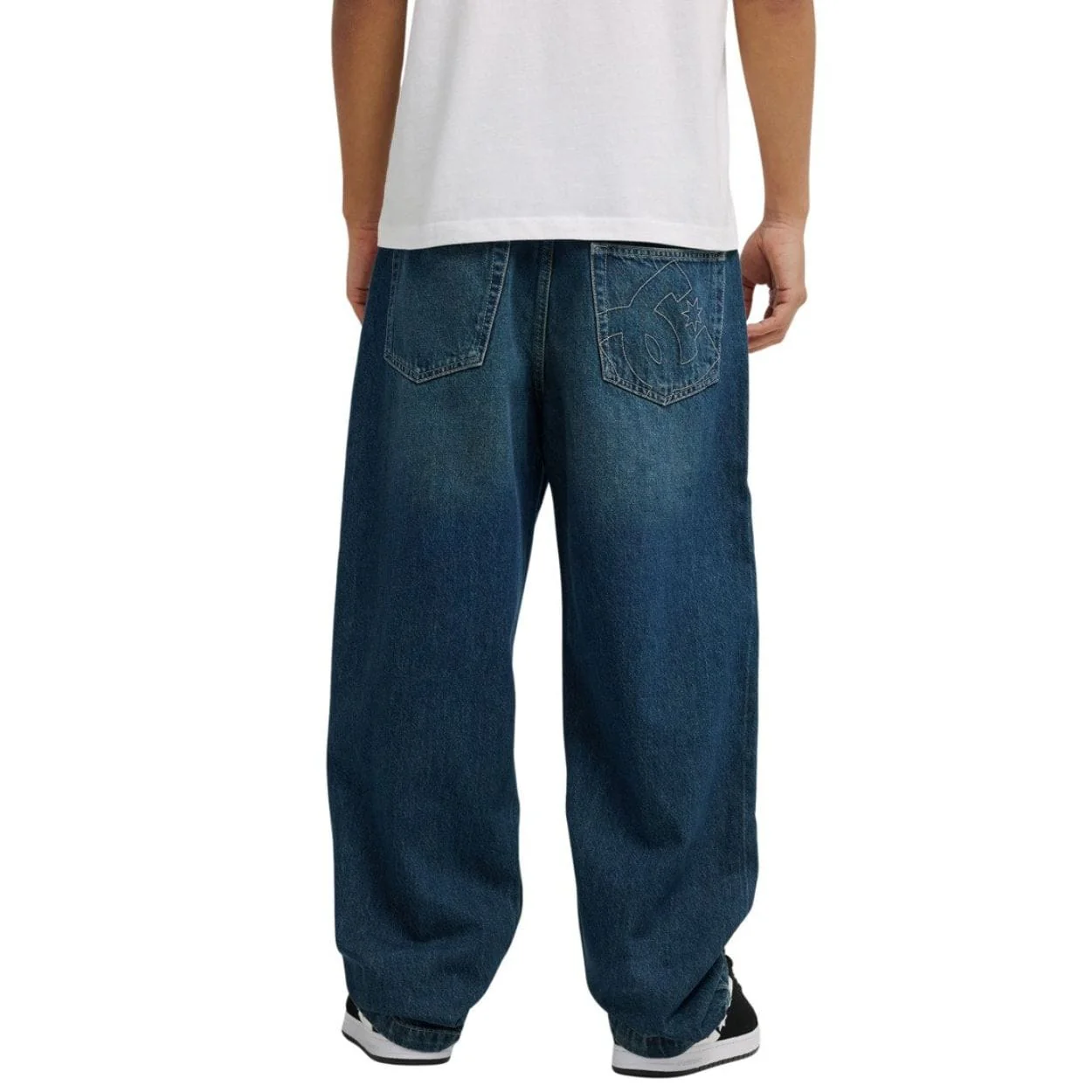 DC Worker Baggy Double That Denim Jeans | Blue - Image 3