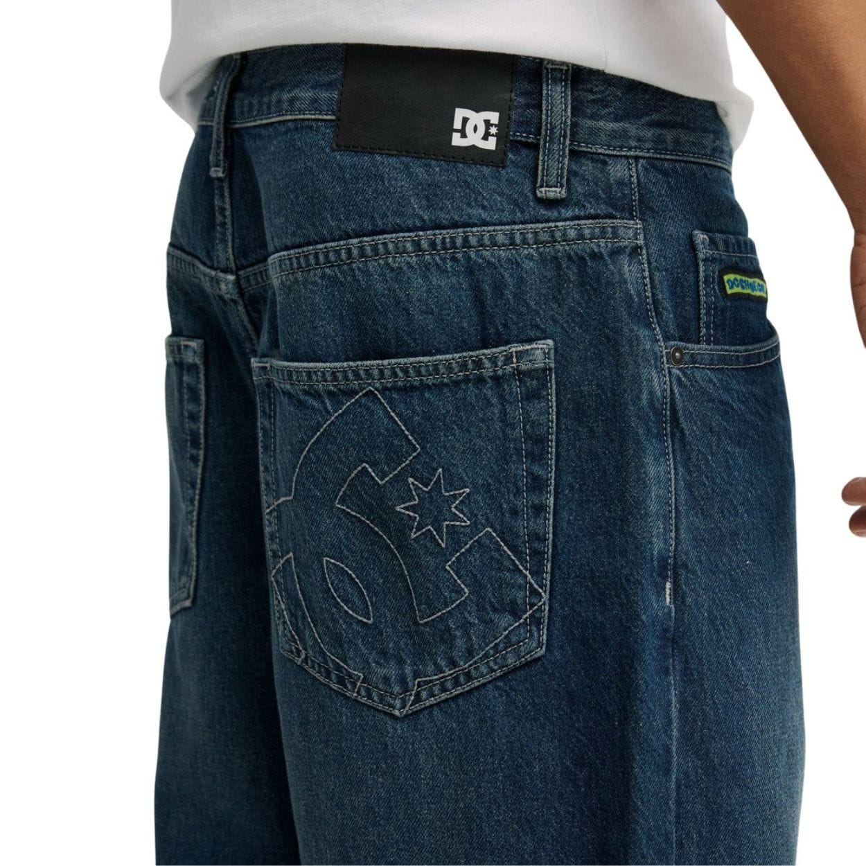 DC Worker Baggy Double That Denim Jeans | Blue - Image 7