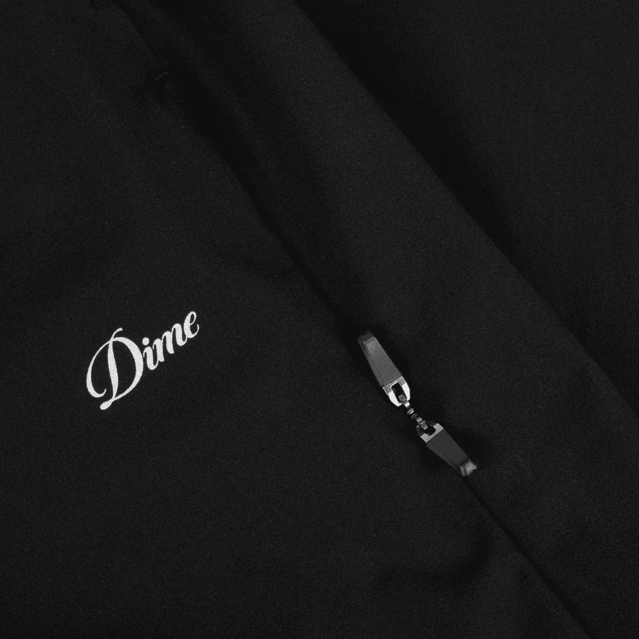 Dime MTL Athletic Zip Pants | Black - Image 4