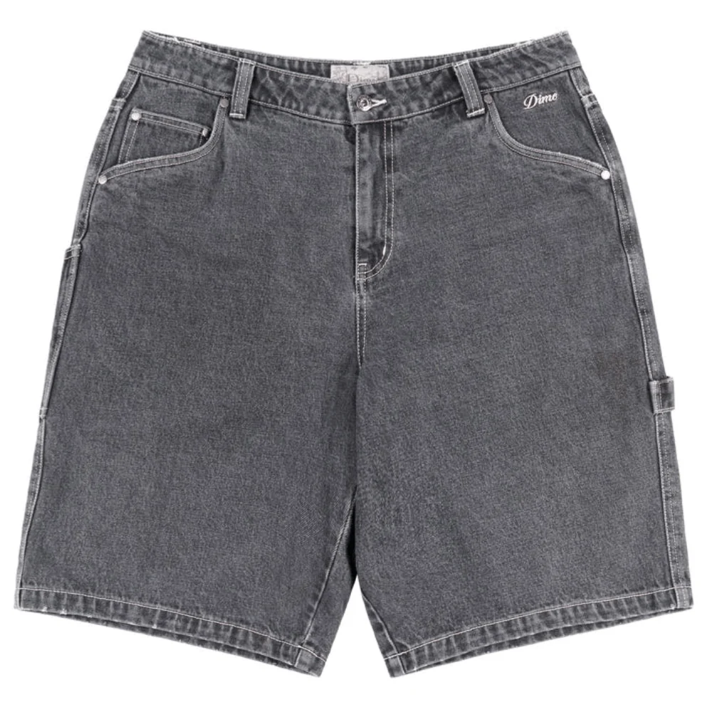 Dime MTL Classic Denim Shorts | Faded Black