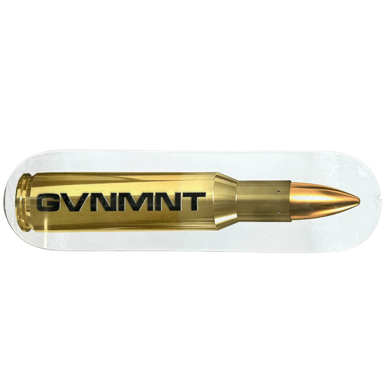 GVNMNT Clothing Co Bullet Skateboard Deck | 8.25" - Image 2