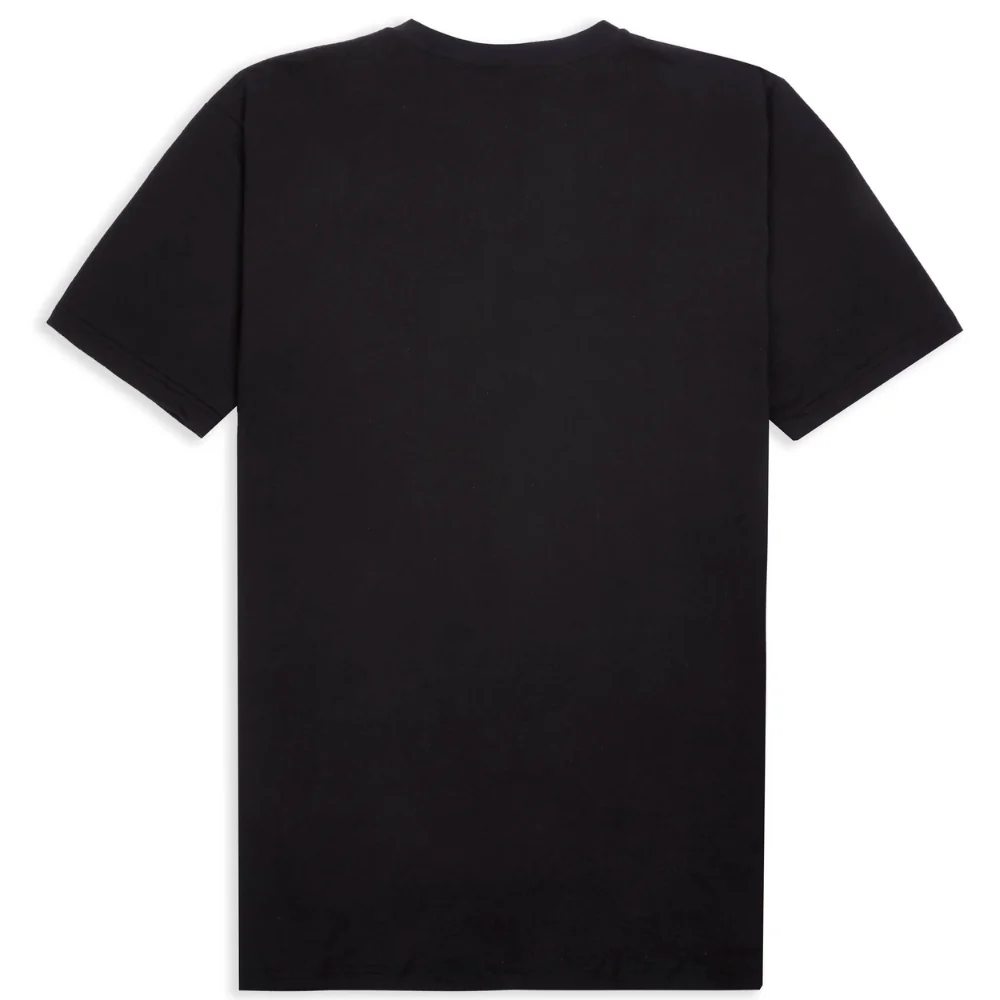 GVNMNT Clothing Co Chenille Varsity T-Shirt | Black - Image 4