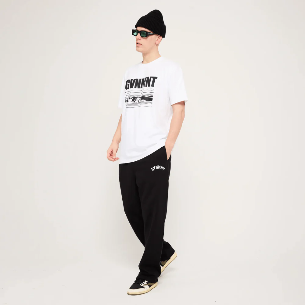 GVNMNT Clothing Co Eyes Out T-Shirt | White - Image 4