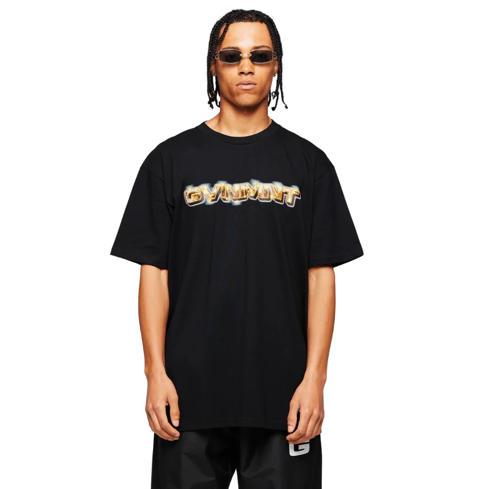 GVNMNT Clothing Co Ice T-Shirt | Black - Image 3