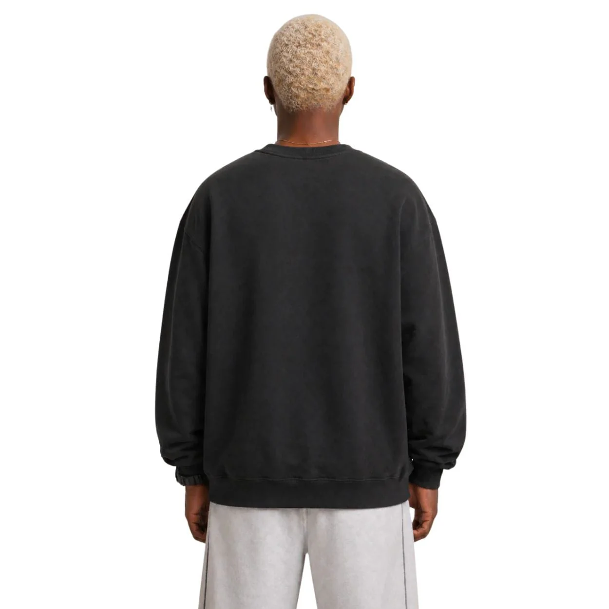 GVNMNT Future Proof Sweatshirt | Faded Black - Image 4