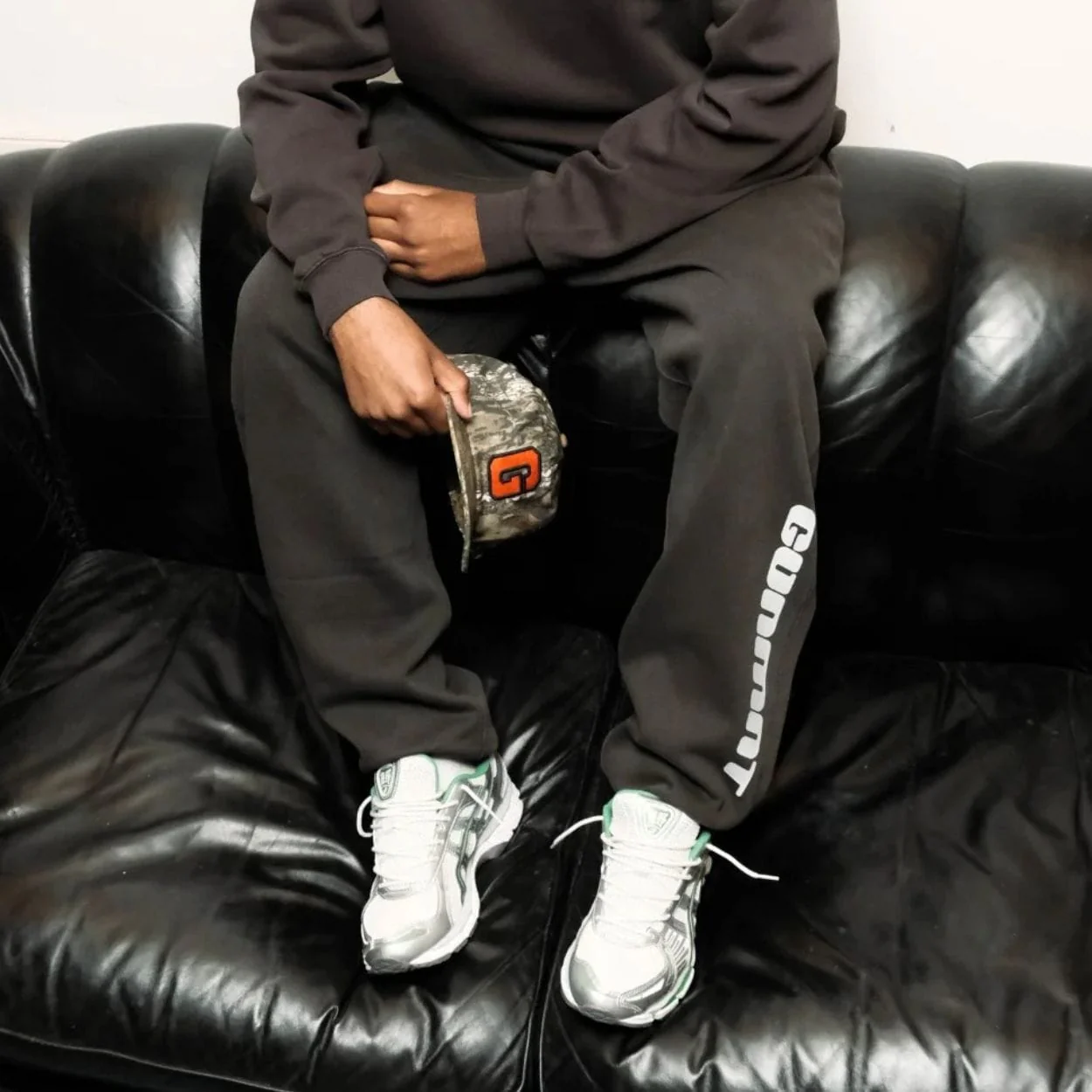 GVNMNT Future Proof Sweatspants | Faded Black - Image 5
