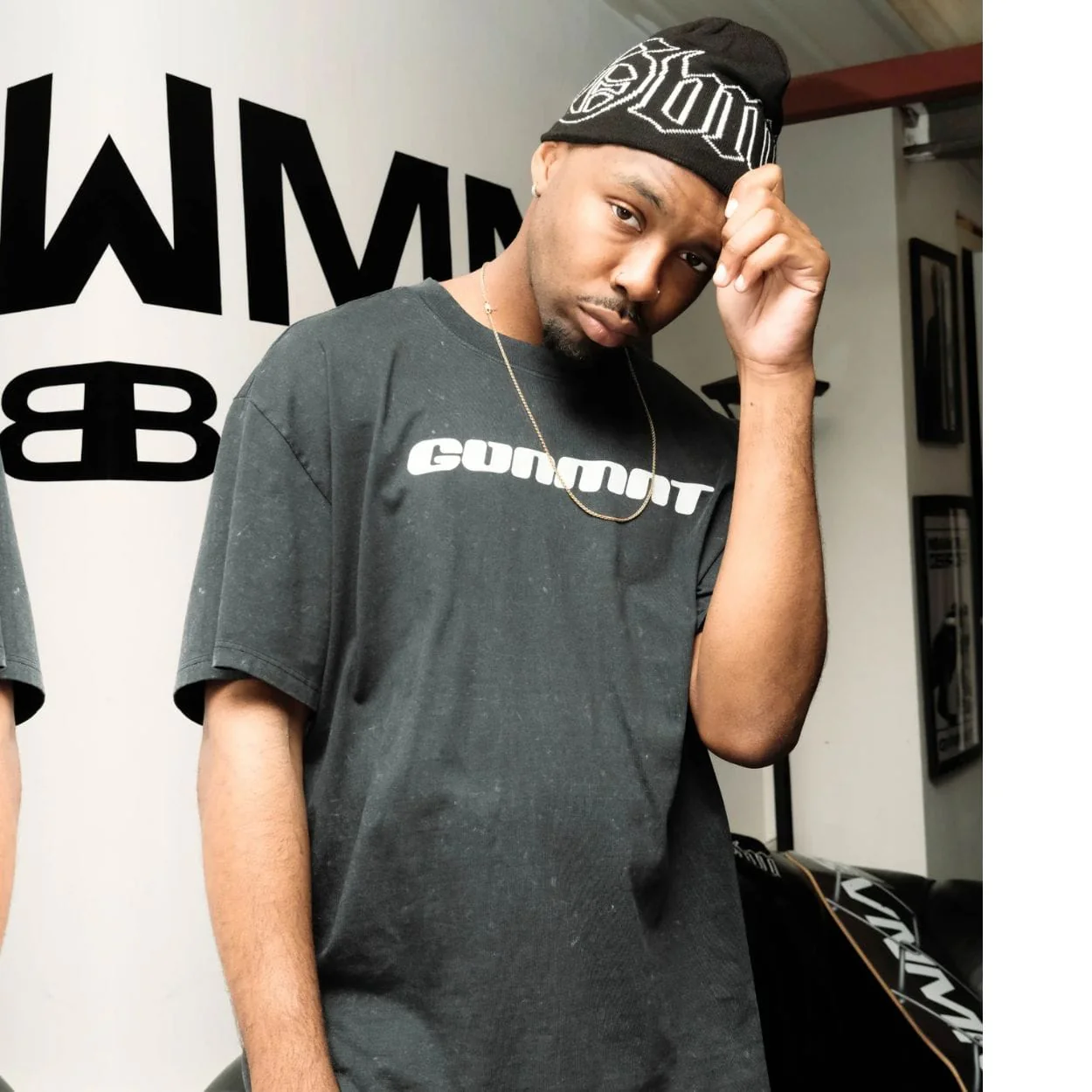 GVNMNT Future Proof T-Shirt | Faded Black - Image 3