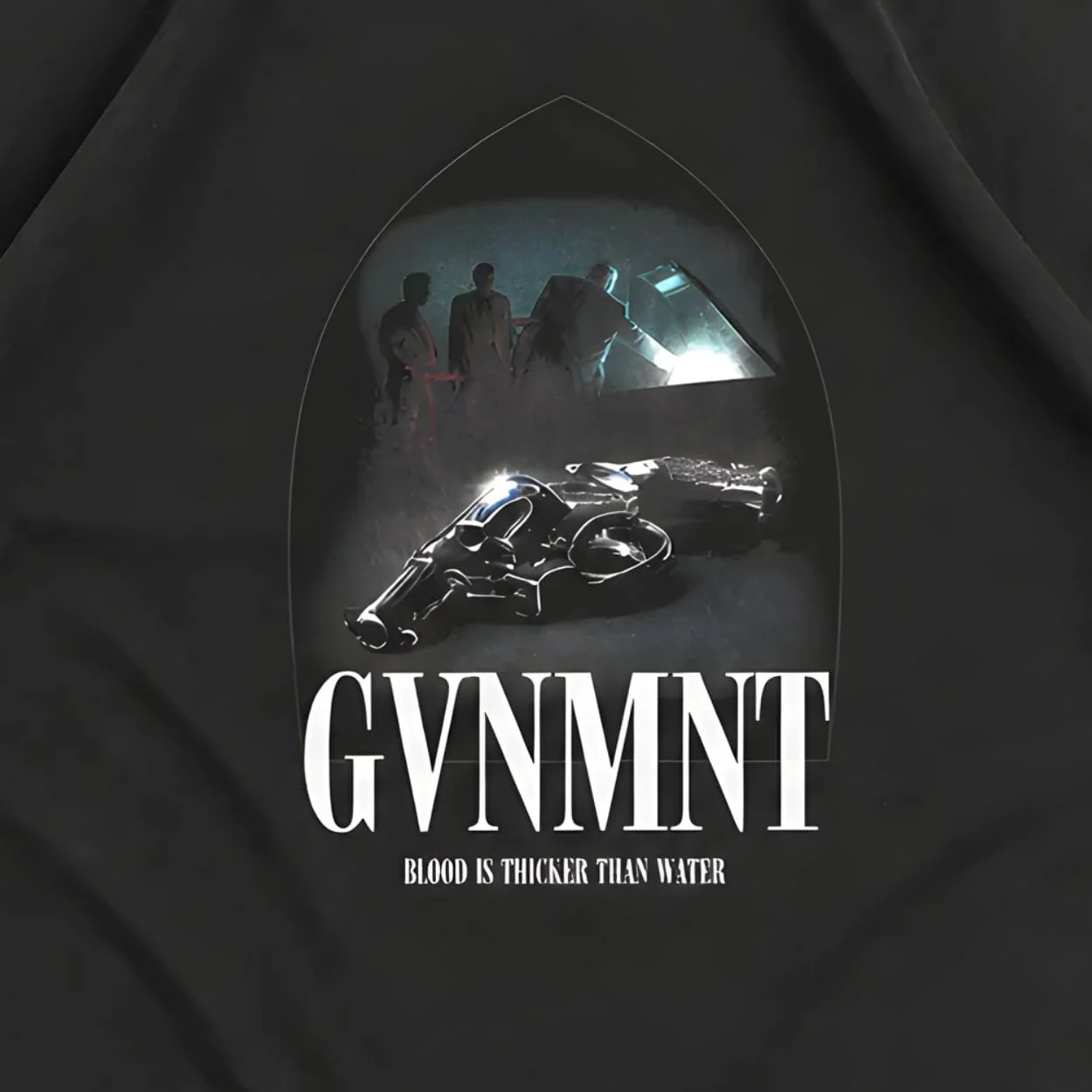 GVNMNT These Fellas Are Good T-Shirt | Black - Image 4