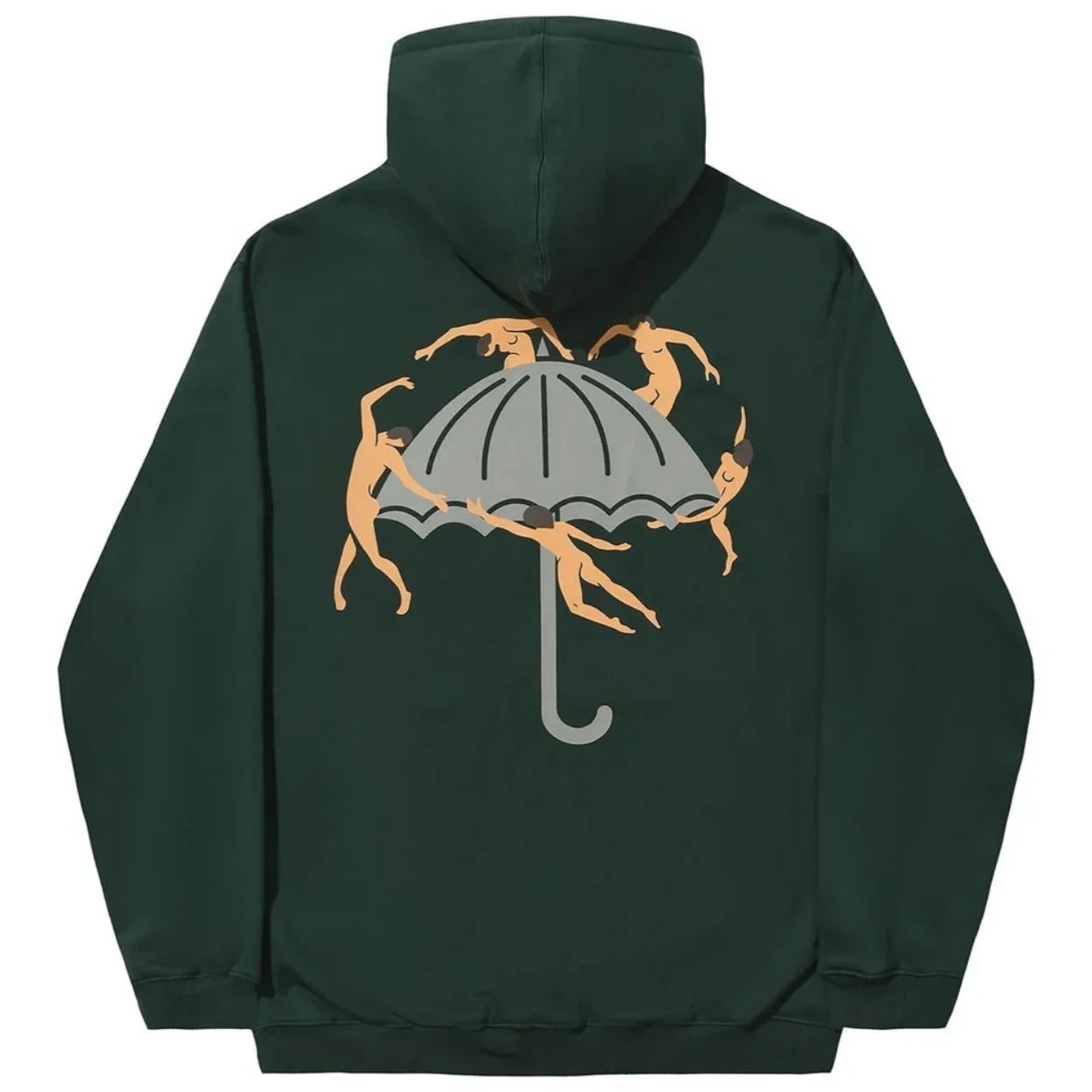 Helas Dancing Hoodie | Forest Green