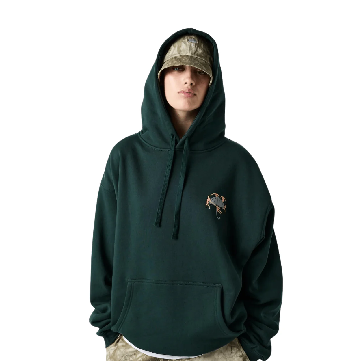 Helas Dancing Hoodie | Forest Green - Image 2