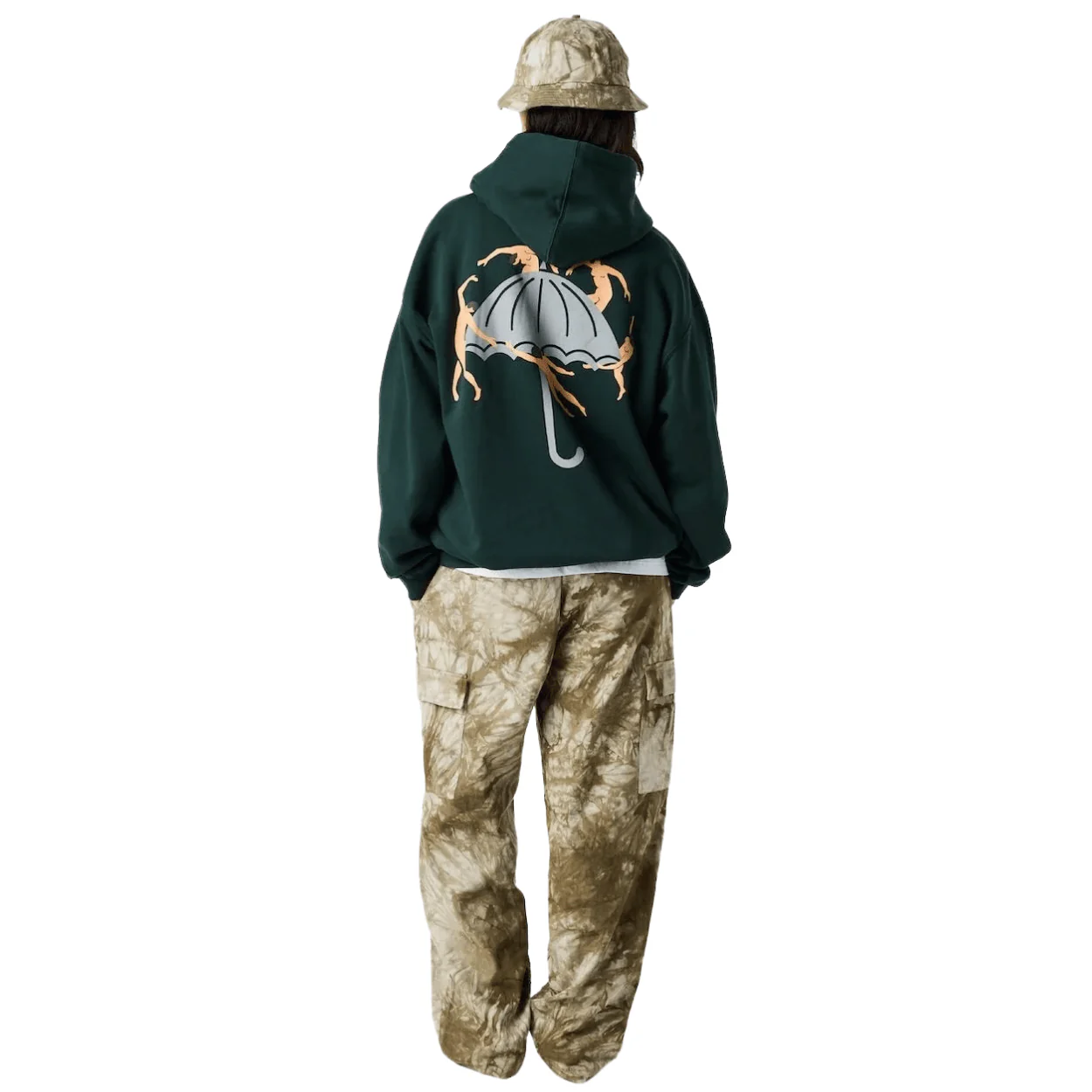 Helas Dancing Hoodie | Forest Green - Image 4