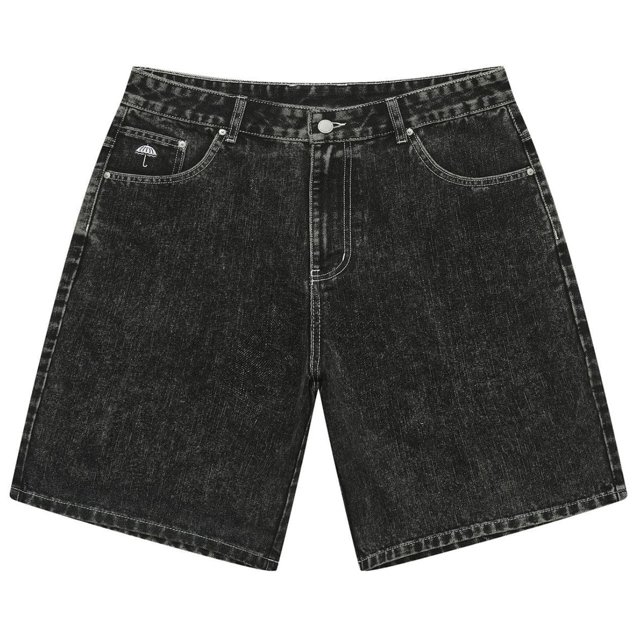 Helas Dieu Grec Jean Shorts | Washed Black