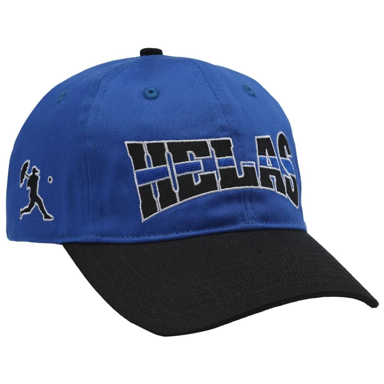 Helas Hoop Cap | Blue & Black