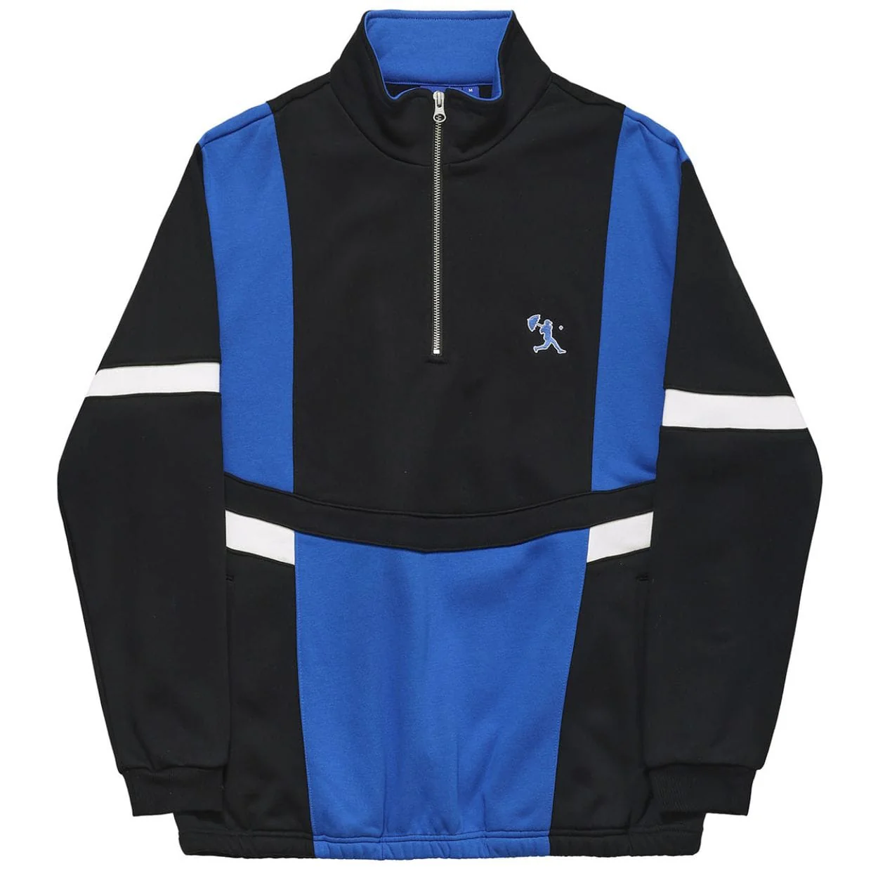 Helas Hoop Quarter Zip | Blue & Black