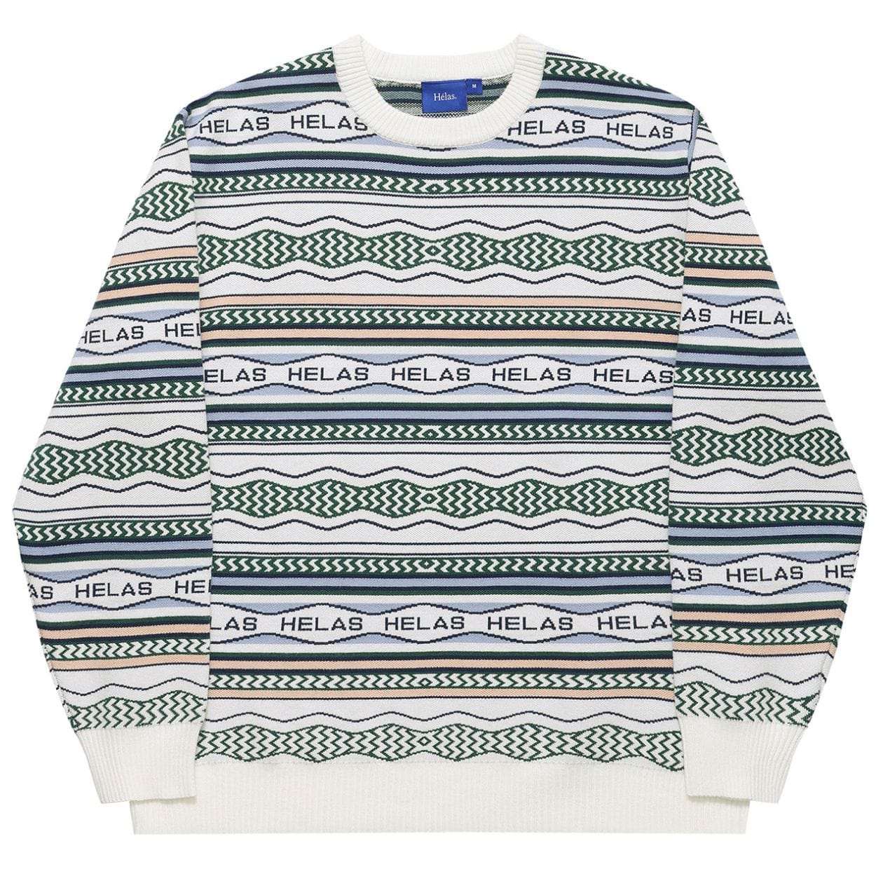 Helas Kool Knit Coogi Crewneck | Light Beige