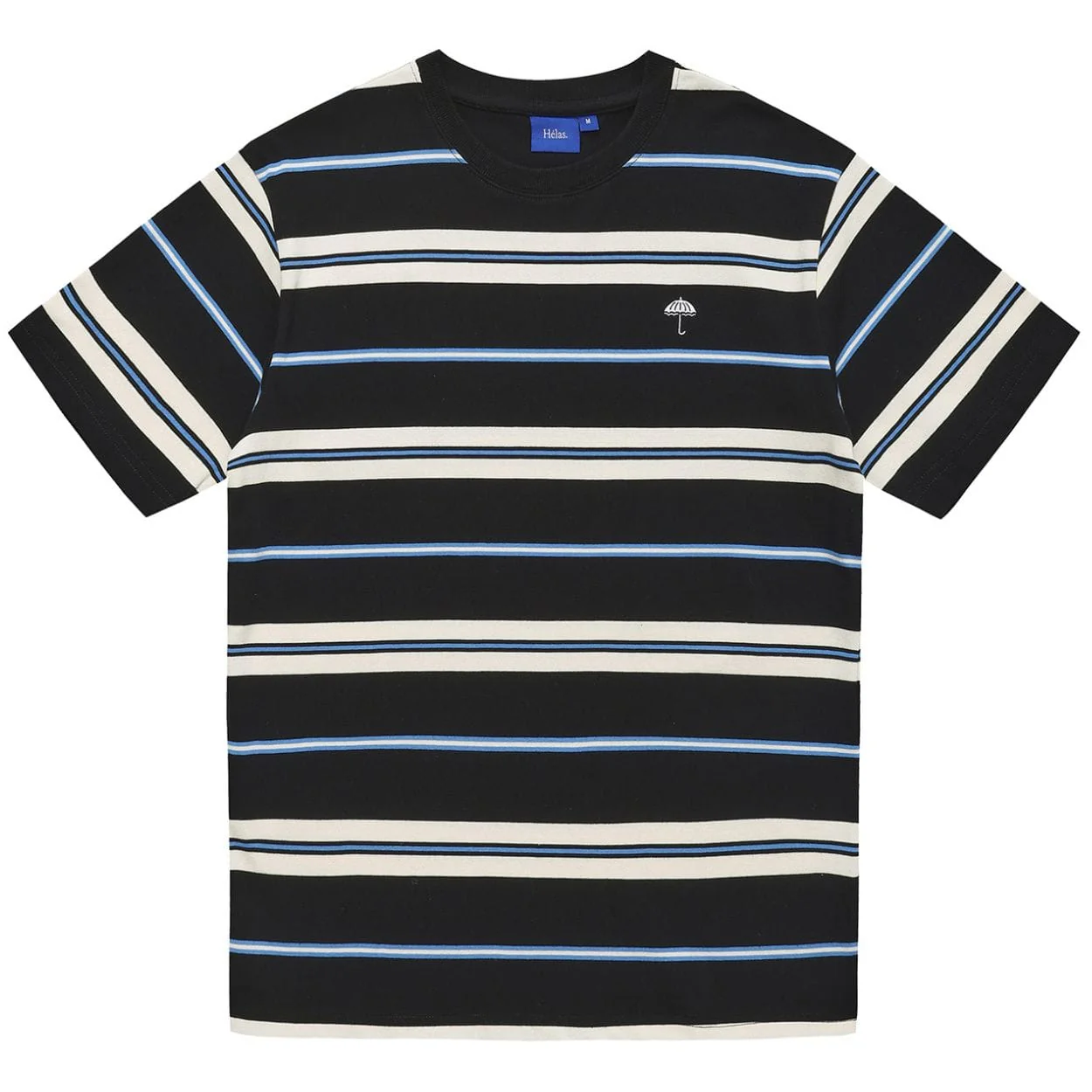 Helas Raye Striped T-Shirt | Black