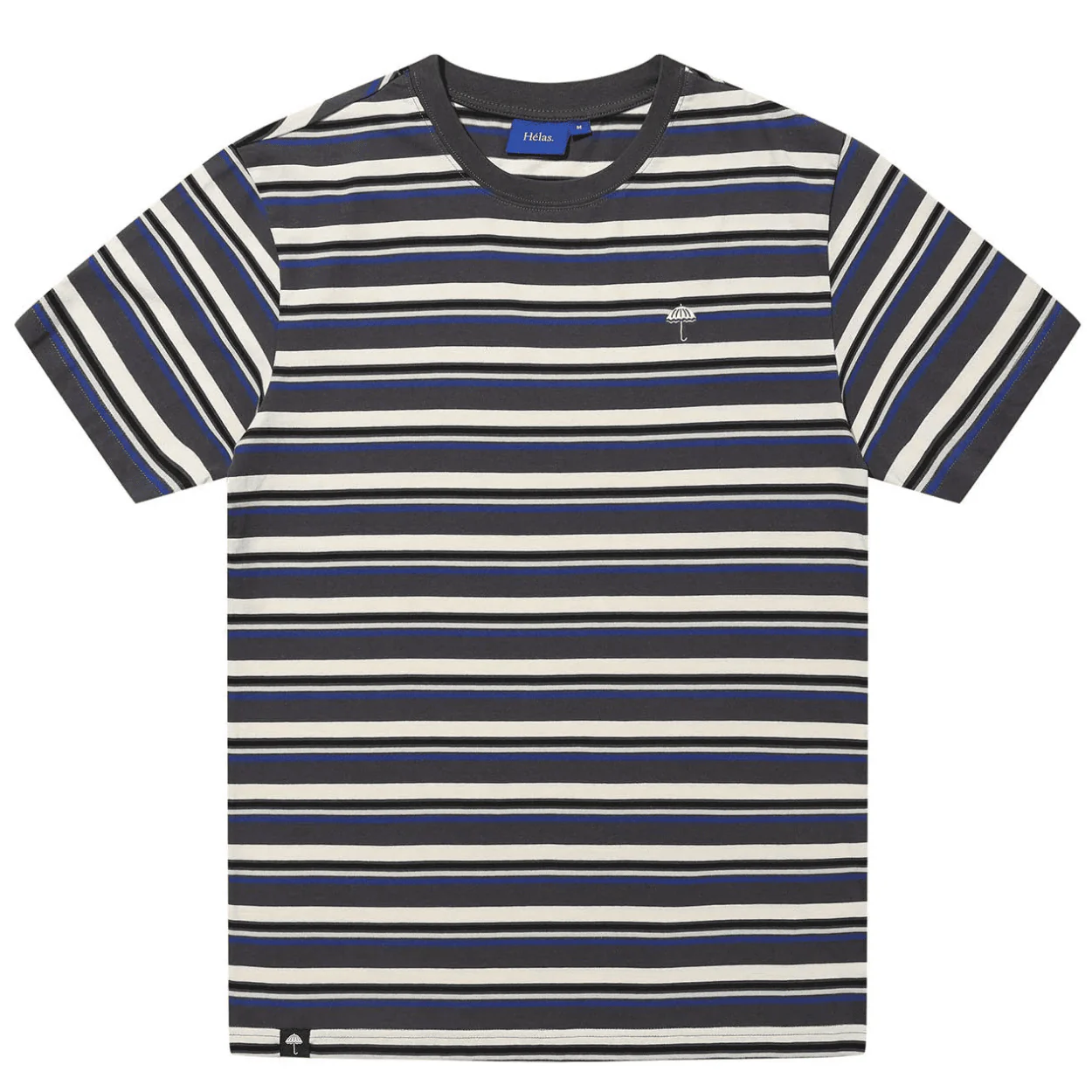 Helas Rayo Striped T-Shirt | Grey