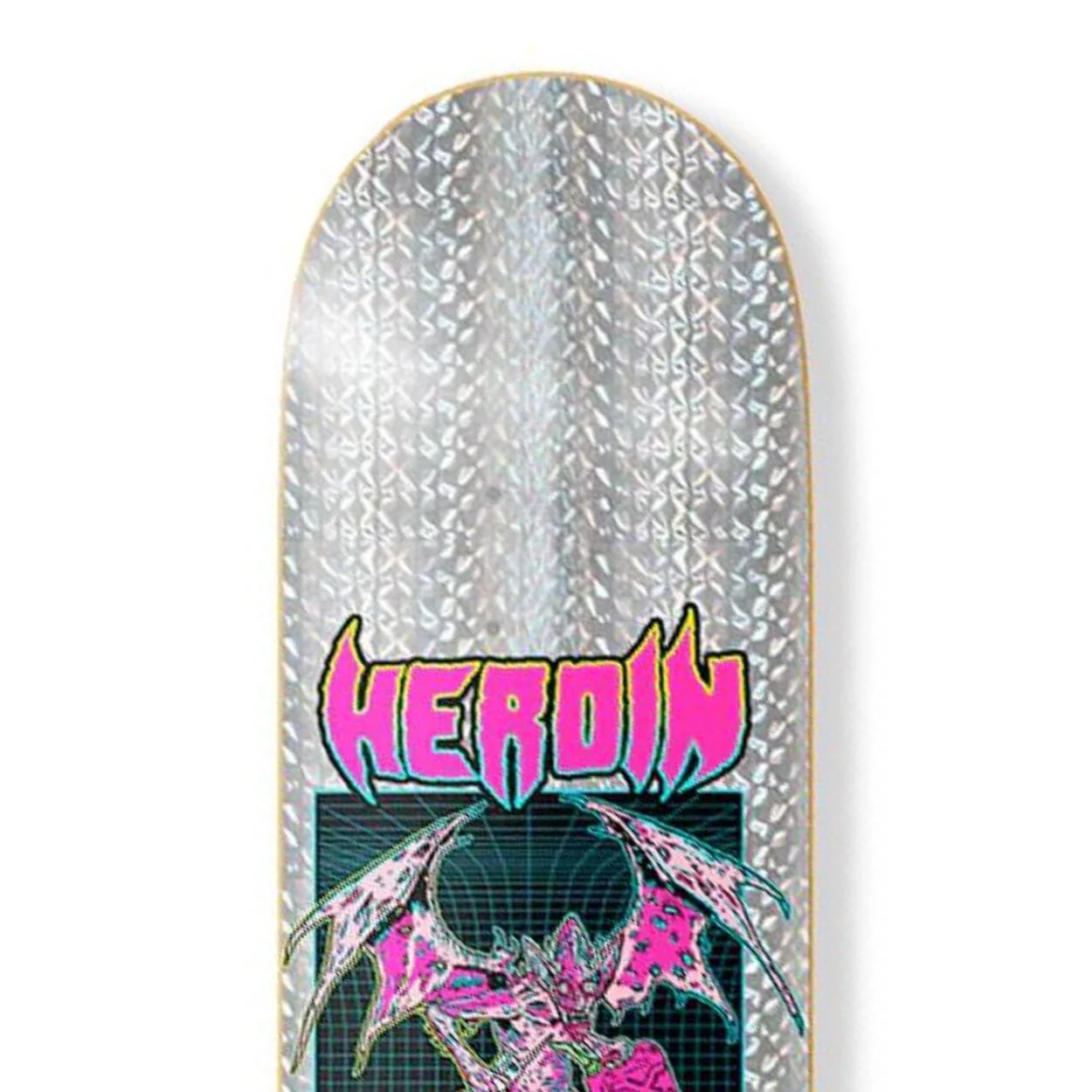 Heroin Lee Yankou Hellscape Skateboard Deck | 8.25" - Image 4