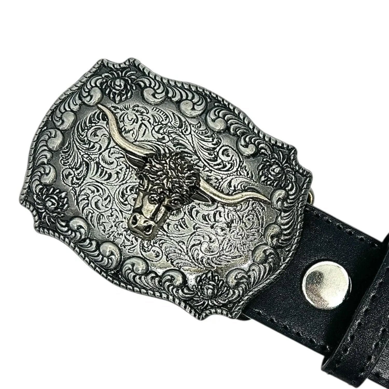 Loosey Interchangeable Buckle Belt | Black - Image 4