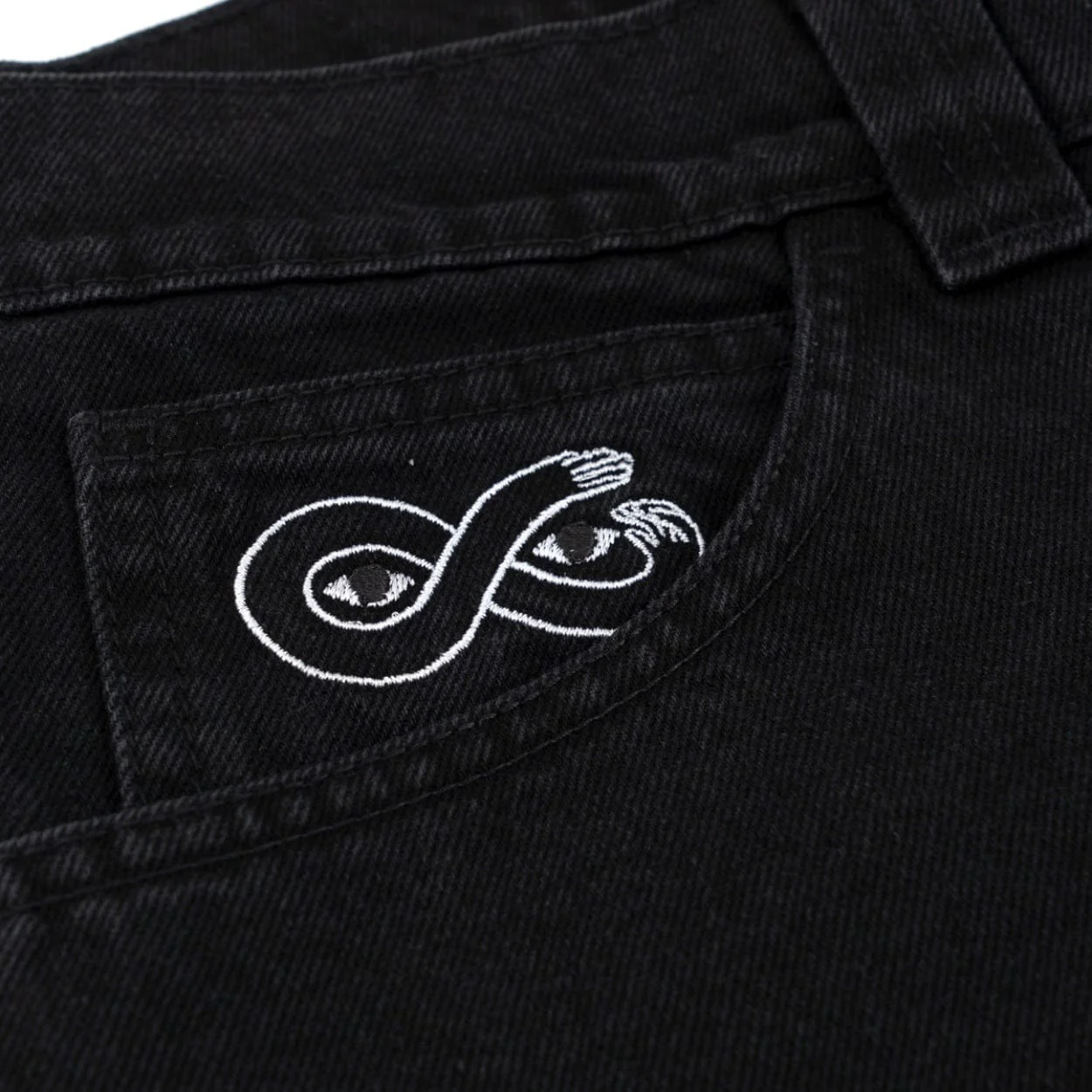 Magenta Skateboards OG Denim Jeans | Black - Image 3