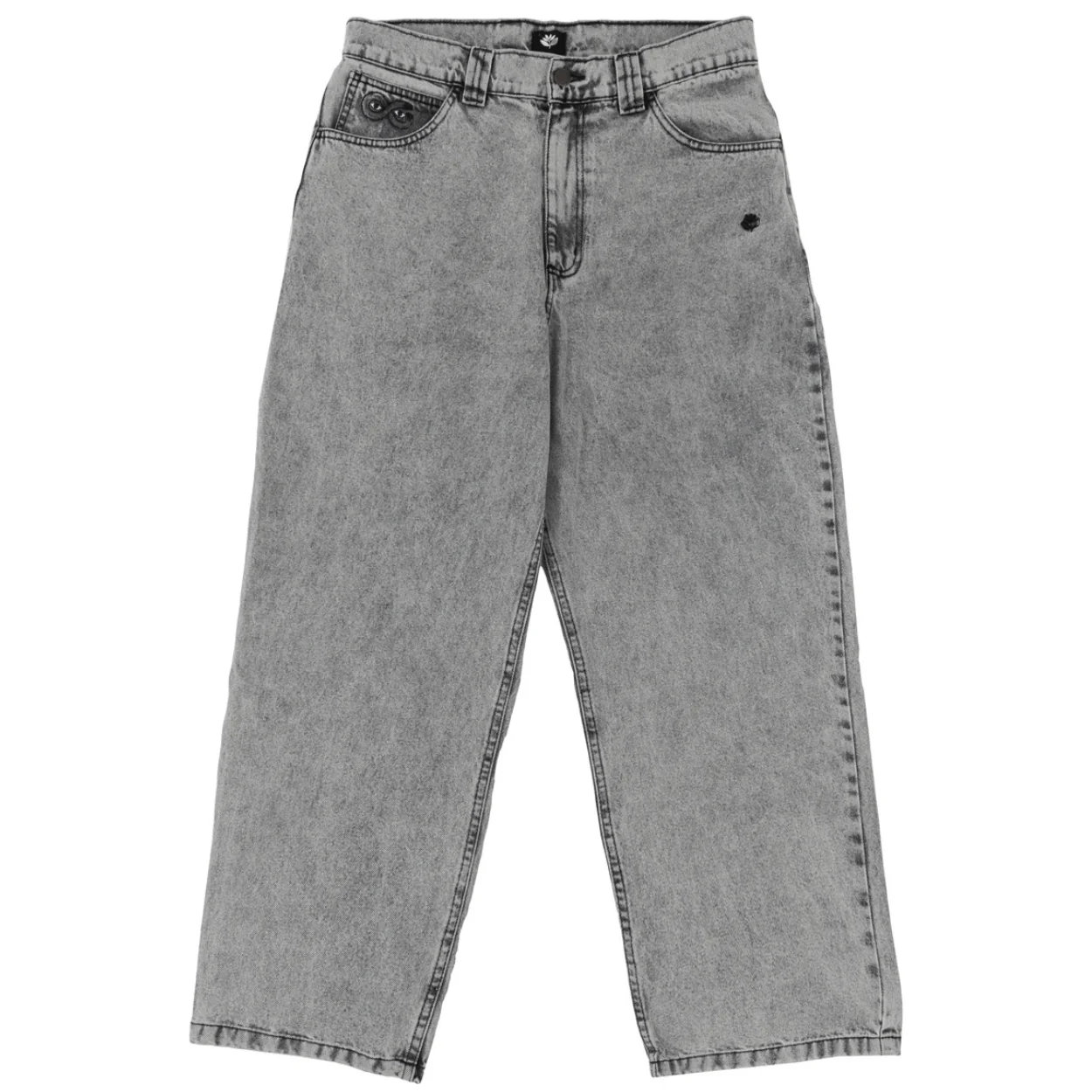 Magenta Skateboards OG Denim Stitch Jeans | Acid - Image 3
