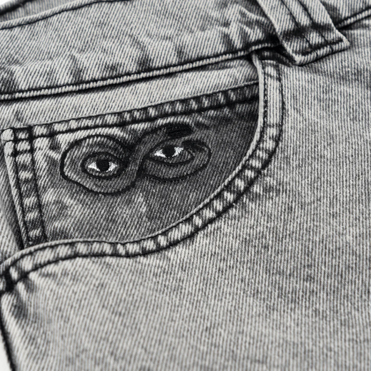 Magenta Skateboards OG Denim Stitch Jeans | Acid - Image 4