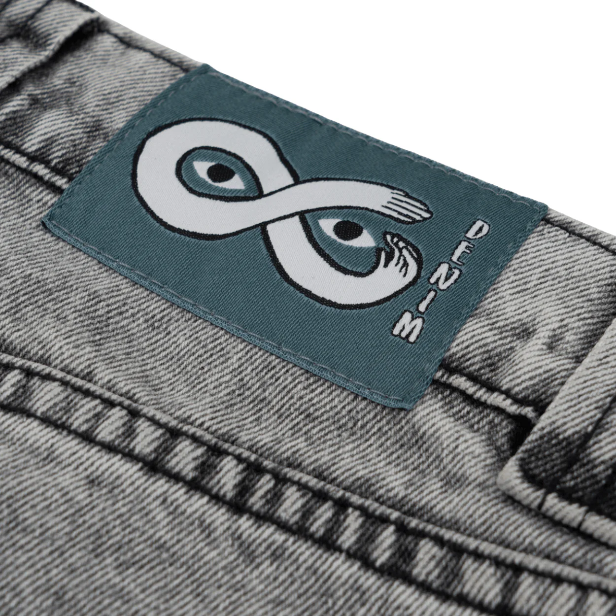 Magenta Skateboards OG Denim Stitch Jeans | Acid - Image 5