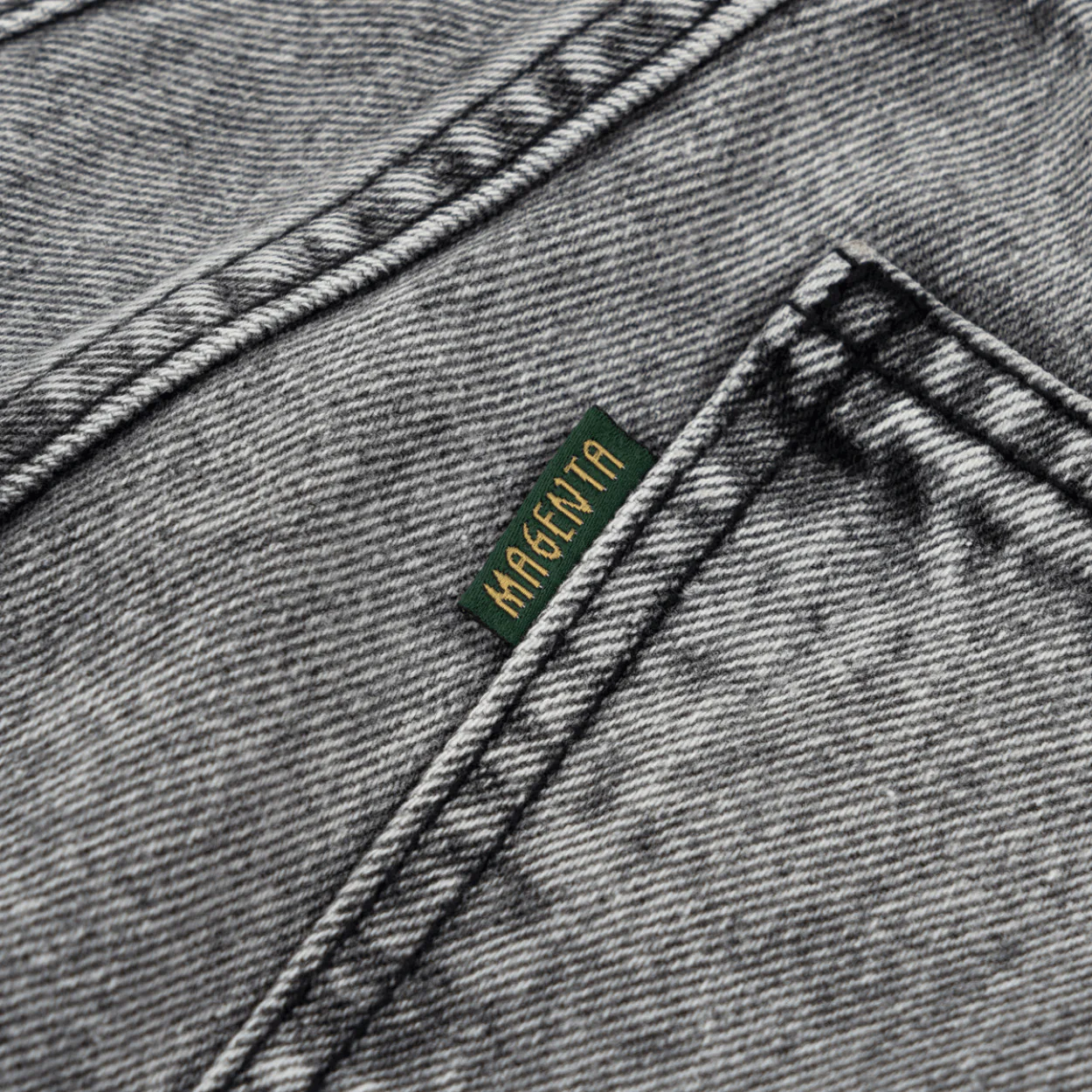 Magenta Skateboards OG Denim Stitch Jeans | Acid - Image 6