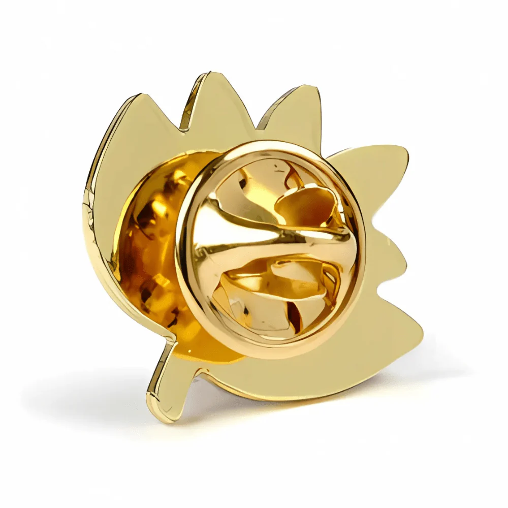 Magenta Skateboards Plant Enamel Pin Badge | Burnt Orange - Image 2
