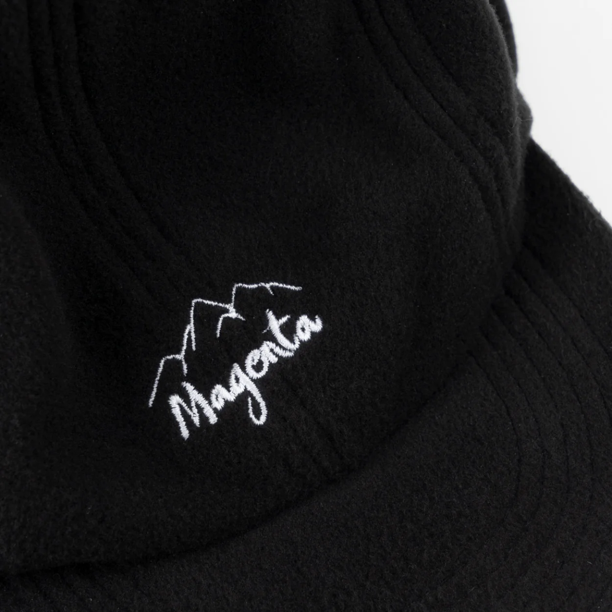 Magenta Skateboards Reversible Flap Hat | Natural & Black - Image 6