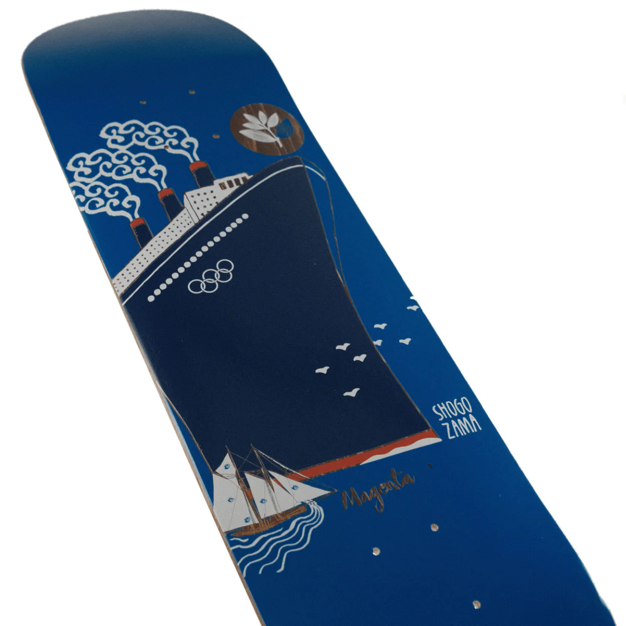 Magenta Skateboards Shogo Zama Nautic Series Skateboard Deck | 8.25" - Image 4