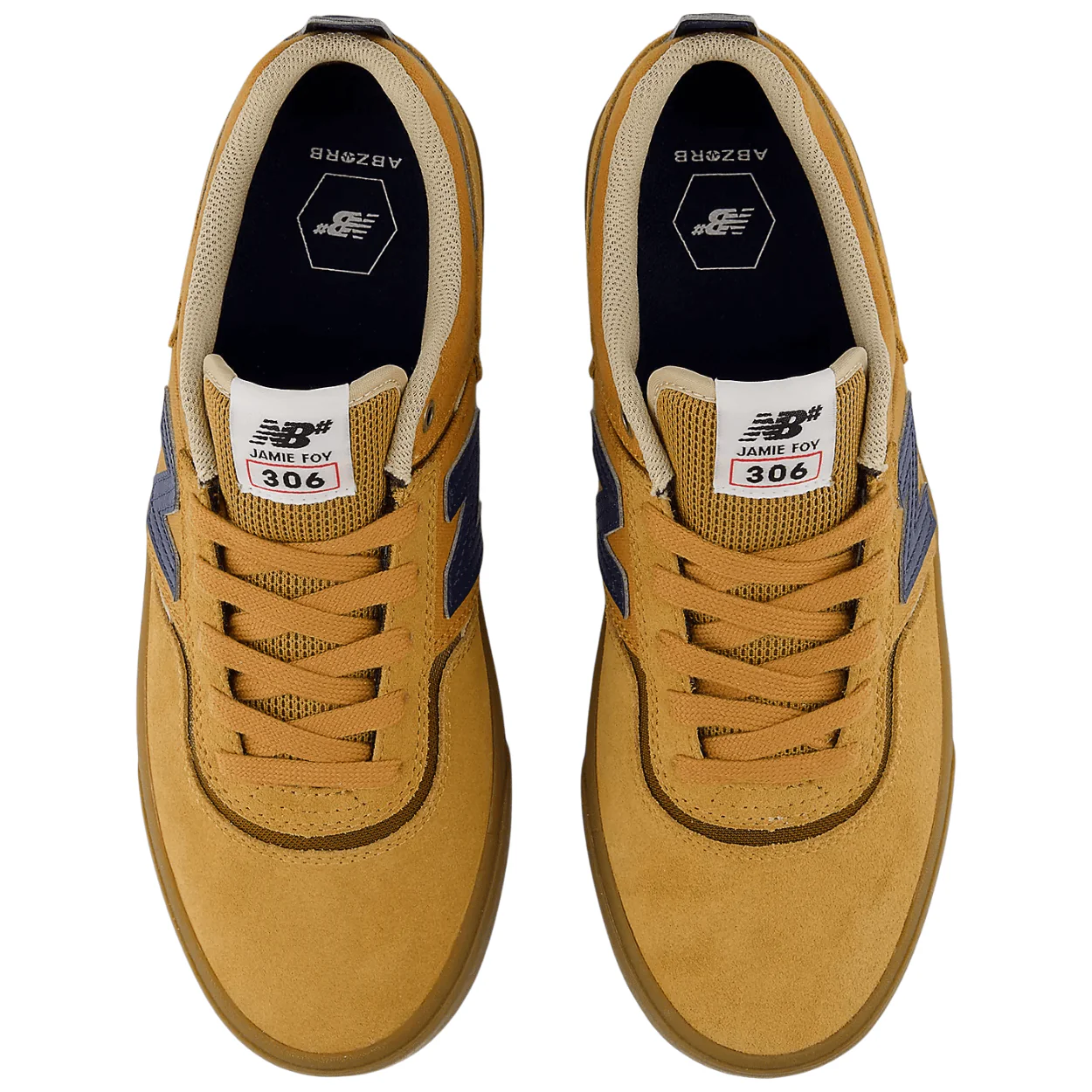 New Balance Numeric 306 NM306TNB Jamie Foy Skate Shoes | Baked Clay & Navy - Image 4