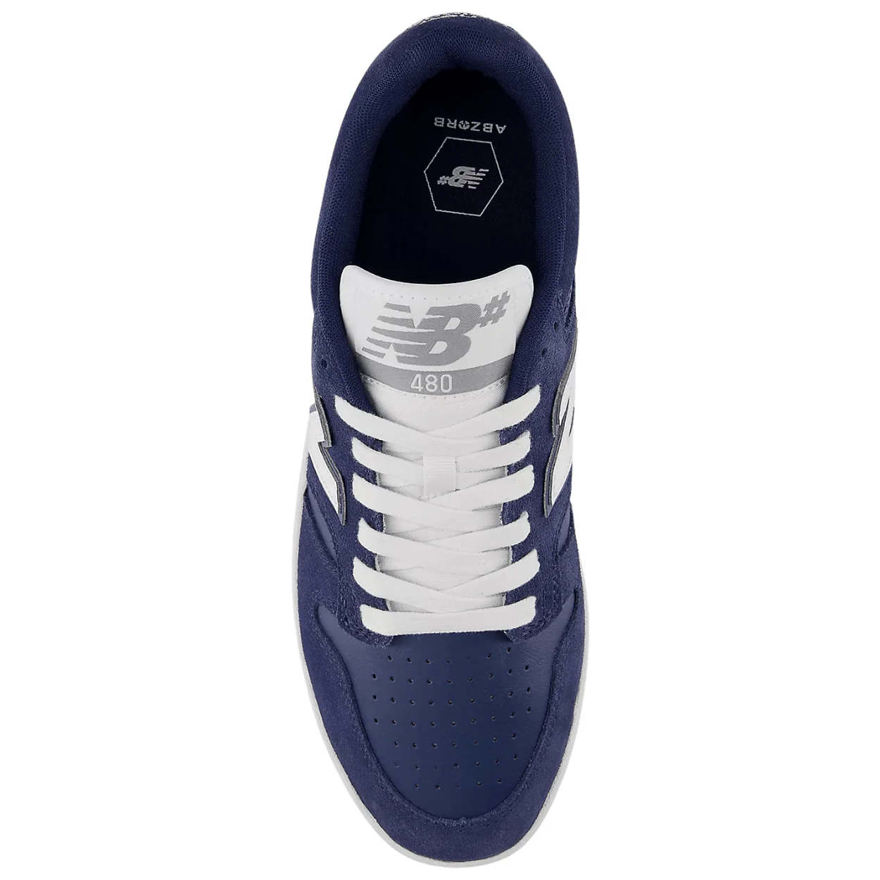 New Balance Numeric 480 NM480PRO Skate Shoes | Navy & White - Image 4