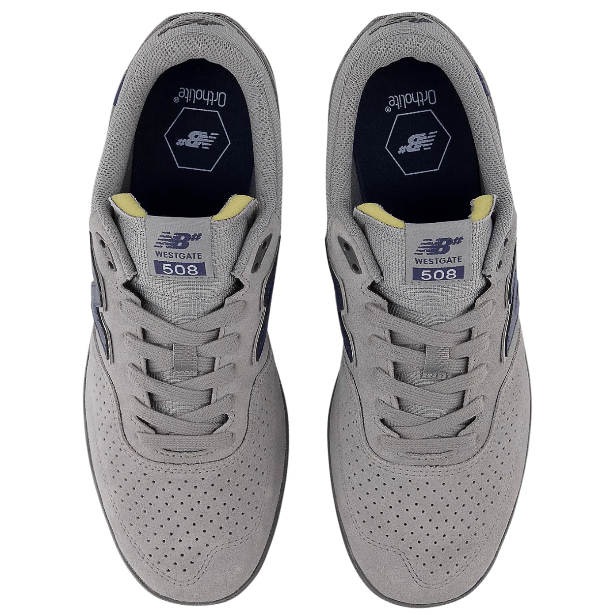 New Balance Numeric 508 NM508ICY Brandon Westgate Skate Shoes | Grey & Navy - Image 4