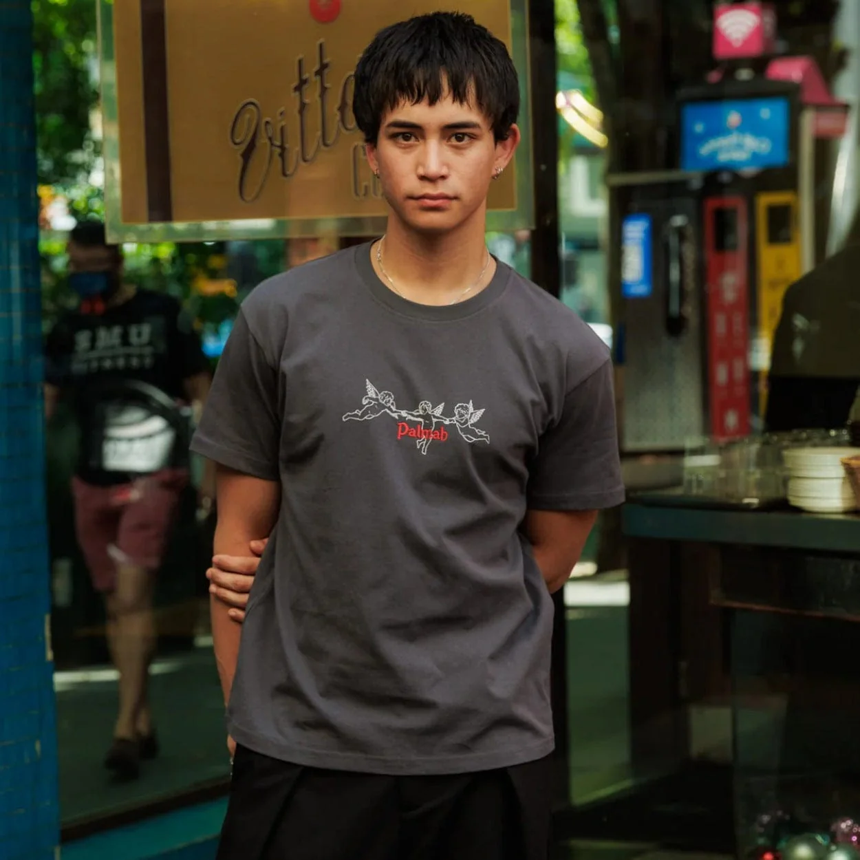 Palmah NZ Divine Trio T-Shirt | Charcoal - Image 4