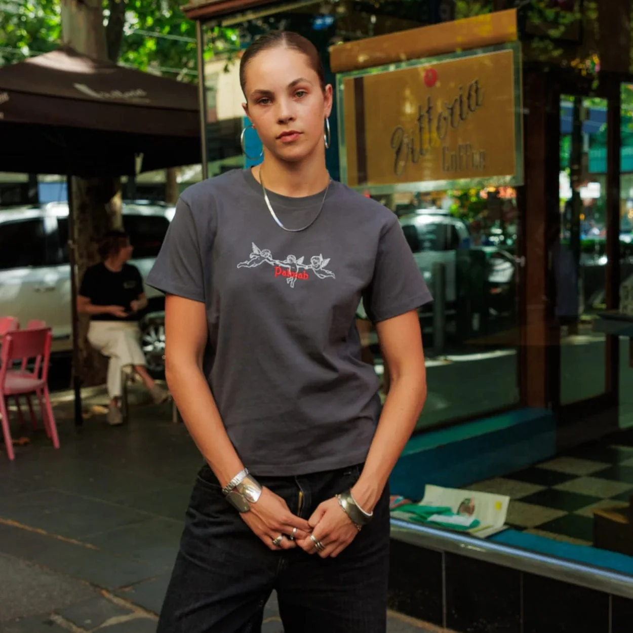Palmah NZ Divine Trio T-Shirt | Charcoal - Image 5