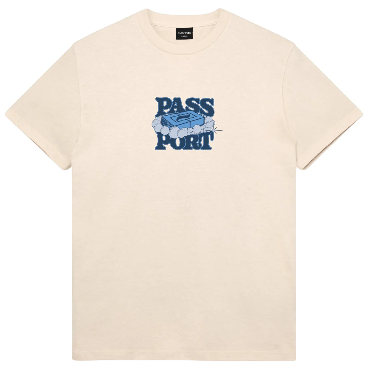 Pass~Port Soap T-Shirt | Natural