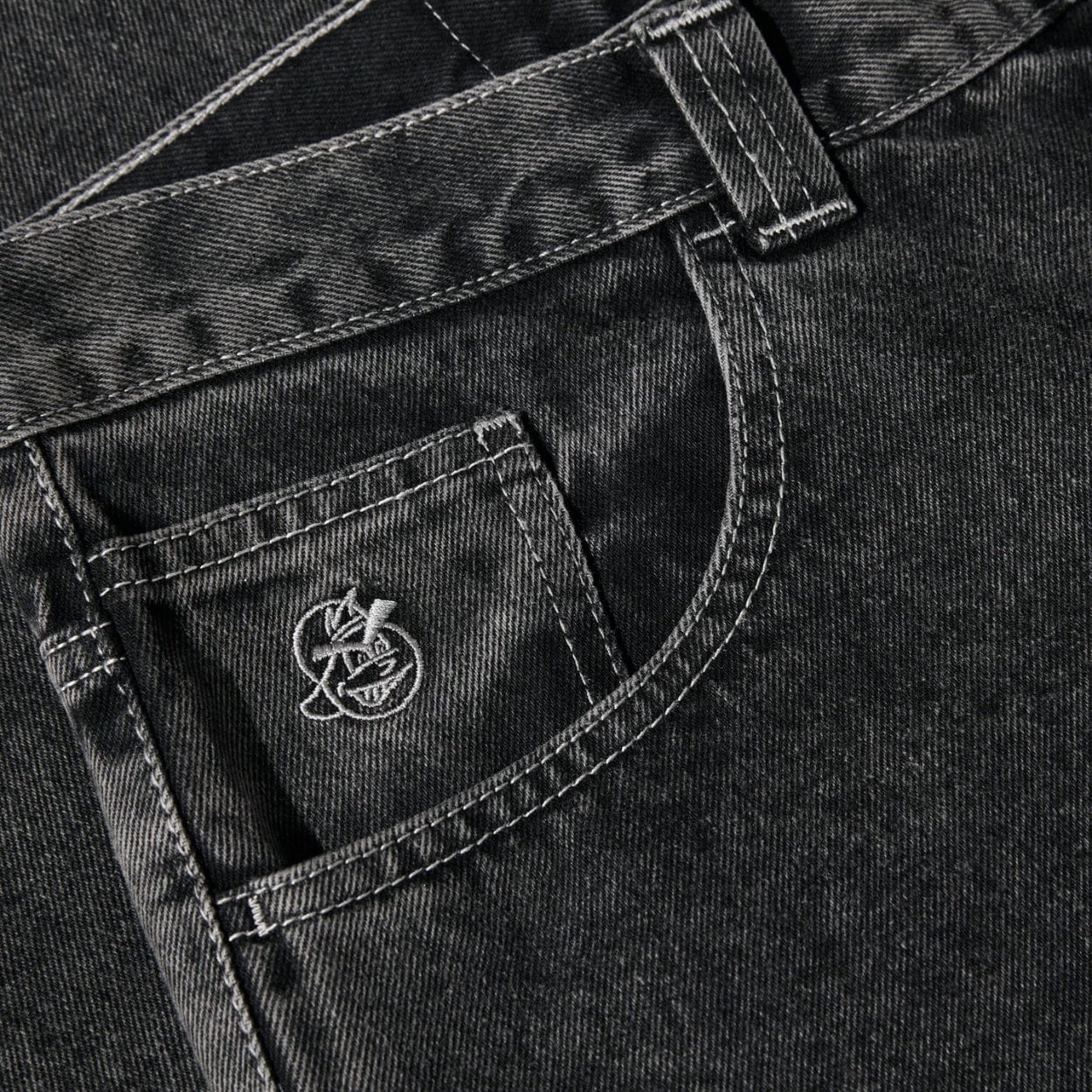 Polar Skate Co 93! Jeans | Silver Black - Image 3